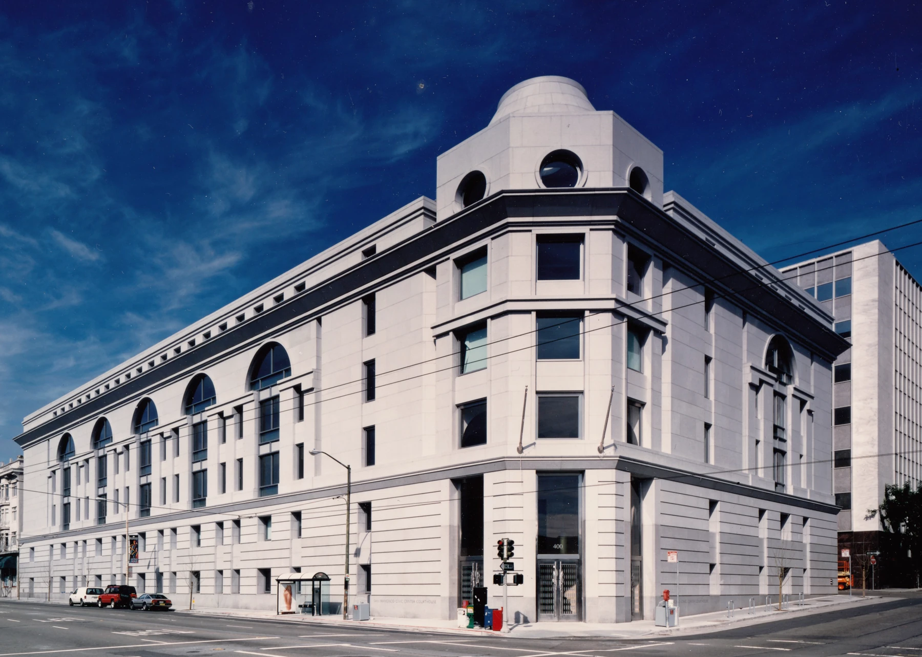 San Francisco Civic Center Courthouse at 400 McAllister Street.
